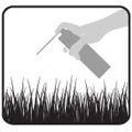 Elimination de l'herbe