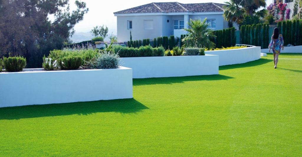 Césped artificial para jardín