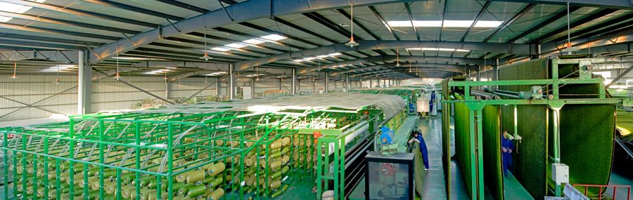 Fabricación césped artificial barato