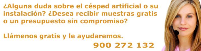 ¿Alguna duda sobre el césped artificial o su instalación? ¿Desea recibir muestras gratis o un presupuesto sin compromiso? Llámenos y le ayudaremos. 876 59 01 30